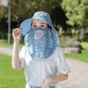 YSFS-M7071夏季帽子女遮脸大檐太阳帽ZF 商品缩略图3