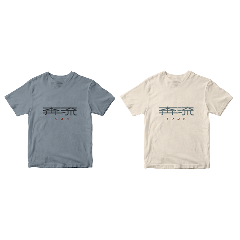 【人文之宝】鲁迅系列之奔流T恤