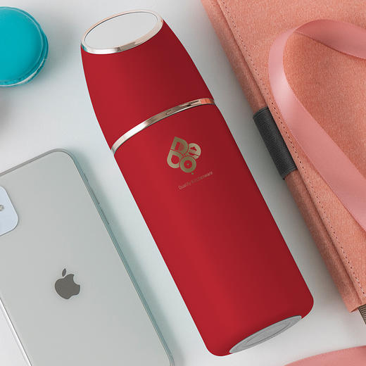 Debo德铂 绣丽316不锈钢真空保温杯情侣杯口红杯 商品图10