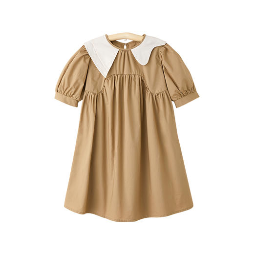 littletime女童连衣裙夏装新款法式薄款纯棉韩版中大儿童裙子 商品图4