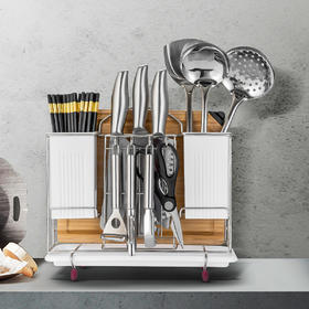 Debo德铂西弗勒斯全套厨房刀具砧板筷子铲勺套装25件套