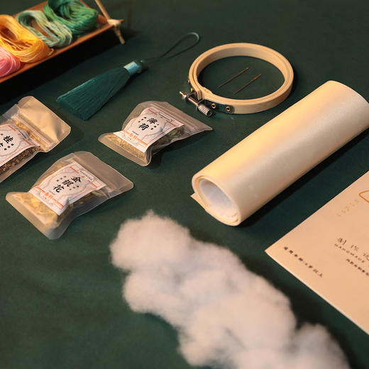 印象唯物原创 非遗传承 香囊刺绣diy 商品图3