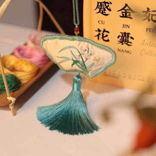 印象唯物原创 非遗传承 香囊刺绣diy 商品图0