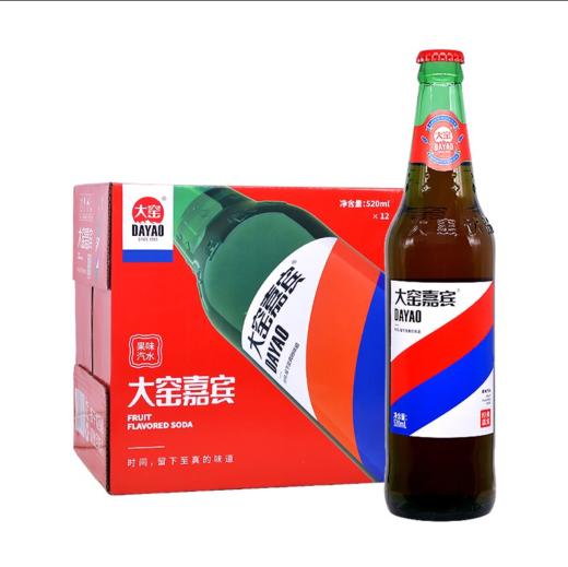 【大窑】果味汽水 520ml*12瓶 商品图0