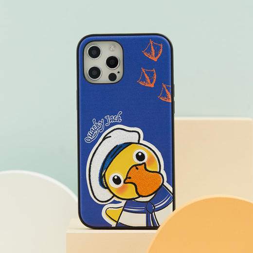 V&A博物馆 杰克鸭系列iPhone12/12pro/12promax手机壳保护套情侣 商品图1