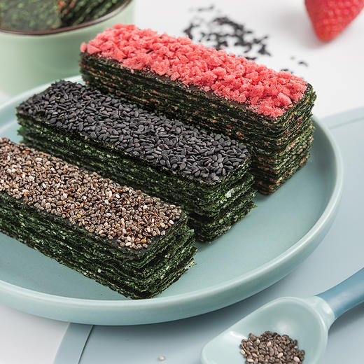 网店专用【小鹿蓝蓝_海苔夹心脆】儿童孕妇即食宝宝零食海苔碎 商品图2