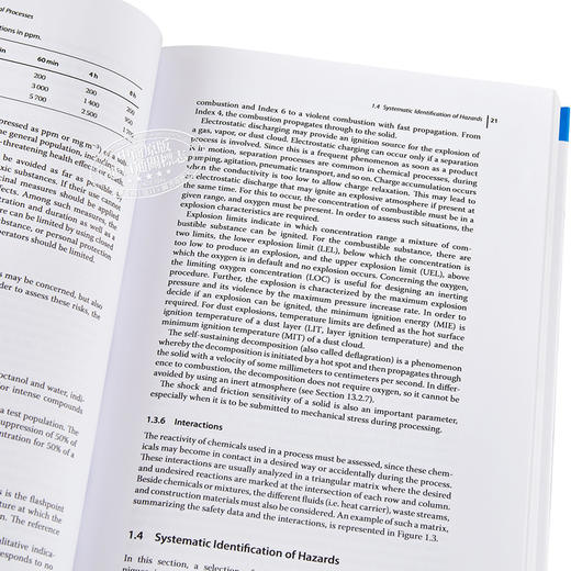 化学过程的热安全性 风险评估和工艺设计（第2版） Thermal Safety  of Chemical Processes 英文原版  商品图3
