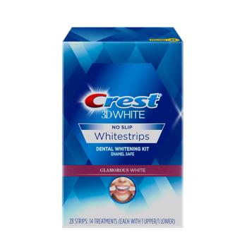 【口腔护理】佳洁士牙贴美国进口闪耀炫白牙贴 14对28片装 商品图0