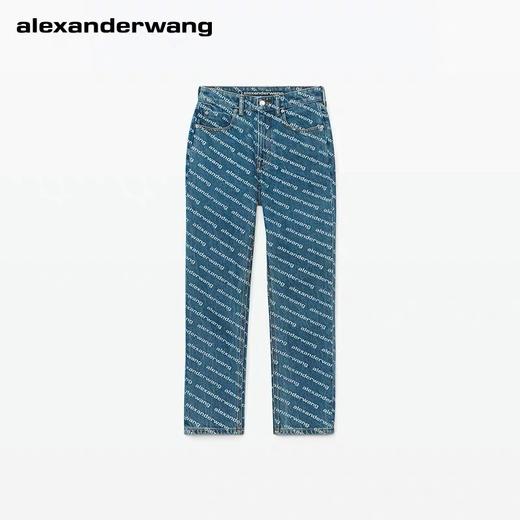 ALEXANDER WANG | High Rise Logo Jeans 商品图0