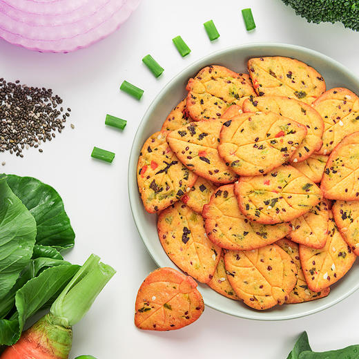 网店专用【小鹿蓝蓝_神奇饼干】宝宝零食不上火孕妇儿童3岁牛奶蔬菜饼干 商品图1