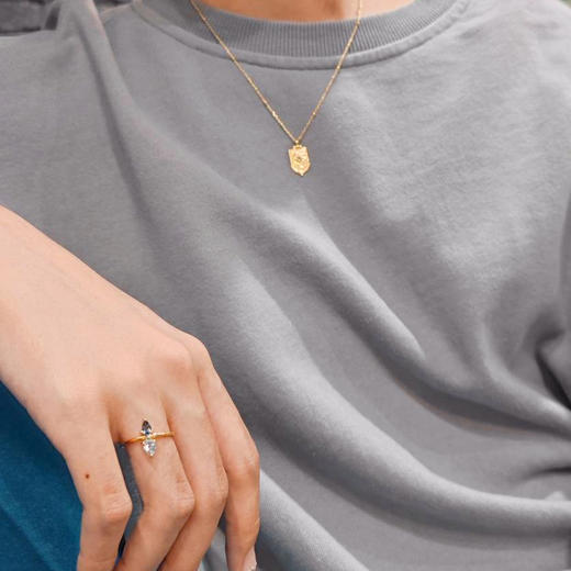 订购8周到｜TASHI-London Blue-London Blue and Blue 托帕石 戒指［加拿大设计师］ 商品图5