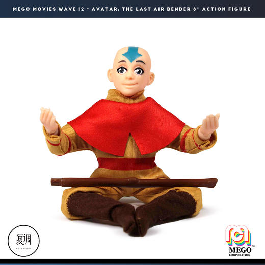 现货 Mego Avatar the Last Air Bender 8英寸 可动 挂卡 商品图4