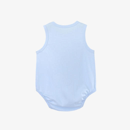 英氏男宝宝纯棉家居20夏季三角哈衣连体背心裆哈YZJMJ20007A01 商品图1