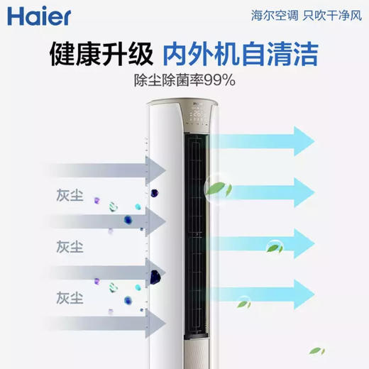 海尔（Haier）空调KFR-72LW/06KCA83U1 商品图2