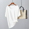 【米奈诗】2021夏季冰感铜氨丝懒人T恤5色可选 商品缩略图4