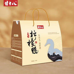 广西南宁特产柠檬鸭礼盒新版1500g真空包装鸭肉卤味熟食小吃
