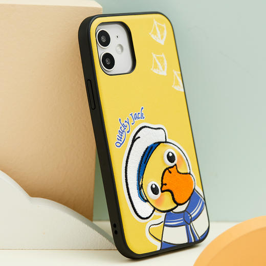 V&A博物馆 杰克鸭系列iPhone12/12pro/12promax手机壳保护套情侣 商品图2