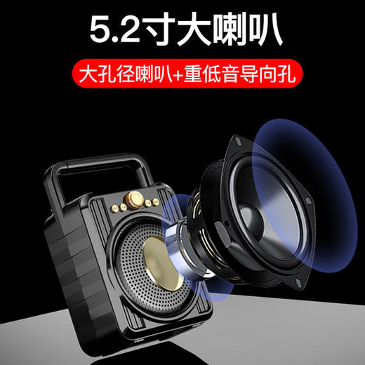 【扩音器】便携手提音箱广场舞地摊音响扩音器 商品图1