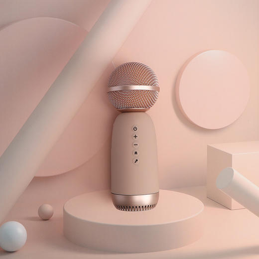【扩音器】新款MC001手机无线蓝牙麦克风话筒音响一体 商品图1