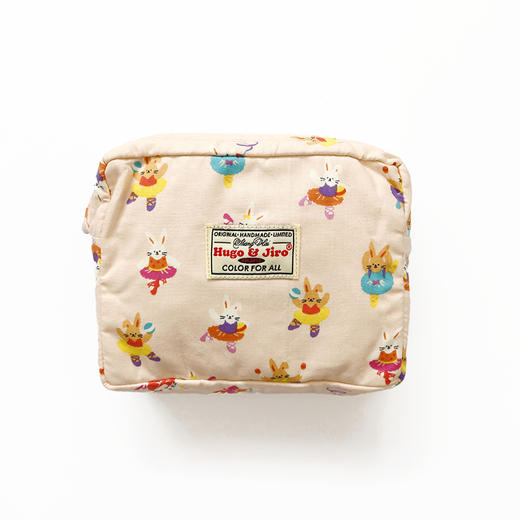 HUJI祤集Motley收纳包插画可爱动物 商品图4