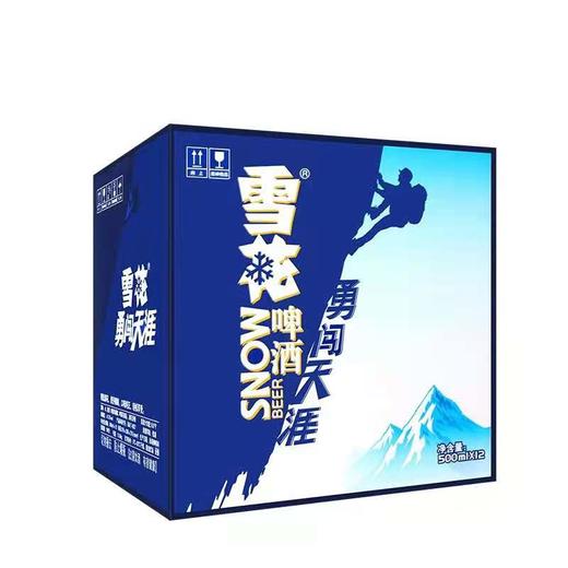 【99元/三箱】雪花勇闯天涯啤酒箱）500ml【21.8月到期（0501485） 商品图1