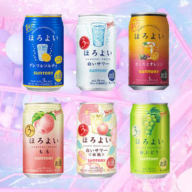 日本 三得利和乐怡HOROYOI预调鸡尾酒 7种口味 350ml