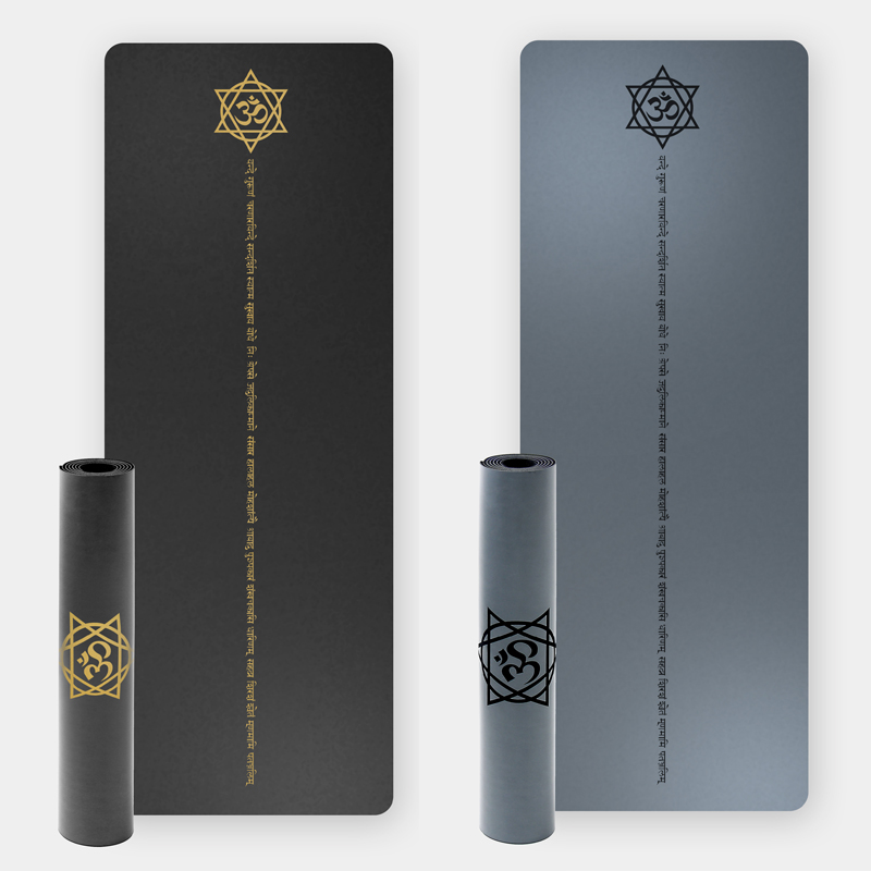 JJYOGA    Dharma达摩垫 手工唐卡工艺瑜伽垫 4mm 达摩垫套装