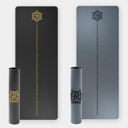 JJYOGA    Dharma达摩垫 手工唐卡工艺瑜伽垫 4mm 达摩垫套装 商品图0