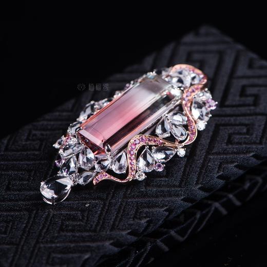 【霞彩】西瓜碧玺挂坠-CB12101065 商品图9