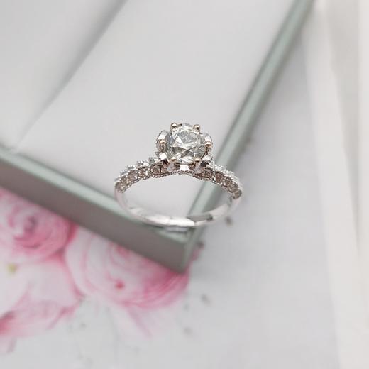 18k钻石戒指（1ct）圈号：15# 商品图0