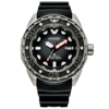 西铁城日本官方正品舒博™钛间黑色间DLC潜水机械表NB6004-08E 商品缩略图1