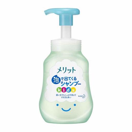 日本直邮  花王弱酸性儿童宝宝植物精华泡沫洗发水 300ml 商品图0