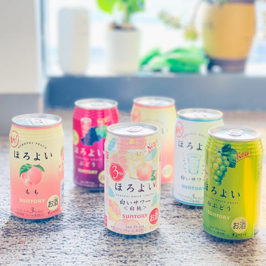 日本 三得利和乐怡HOROYOI预调鸡尾酒 7种口味 350ml 商品图1