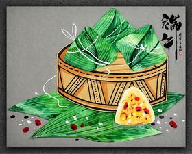 《端午时节画端午》【自动发货：下单后，点击手机短信中收到的链接，即可获取文件下载的链接；如有任何问题，可添加客服微信hm33268获得帮助】
