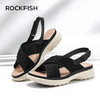 Rockfish【天赋一饼】绑带凉鞋厚底沙滩鞋平底鞋 商品缩略图1