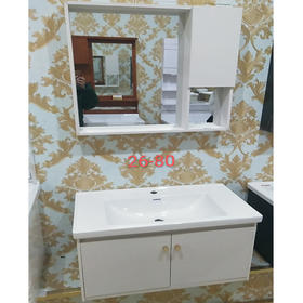 浴室柜 26-80B 80CM 实木