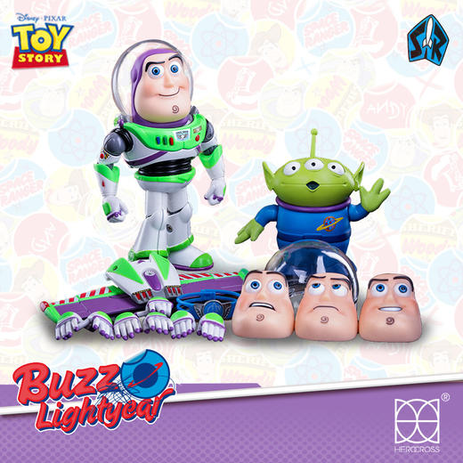 Herocross 巴斯光年 可动收藏玩具 商品图2