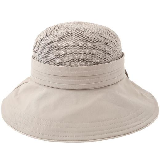 【服饰鞋包】*夏季沙滩拼接布蝴蝶结防晒渔夫帽透气遮阳 商品图3