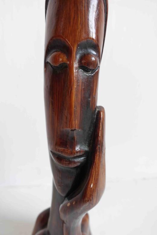 意大利艺术家雕塑作品—思考中的情侣 带签名和编号 商品图7