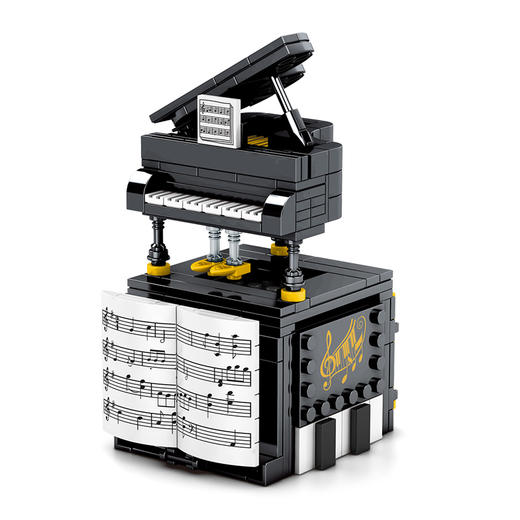 森宝积木   708601     创意系列-蓝牙音箱留声机 商品图5