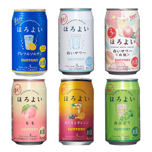 日本 三得利和乐怡HOROYOI预调鸡尾酒 7种口味 350ml 商品图4