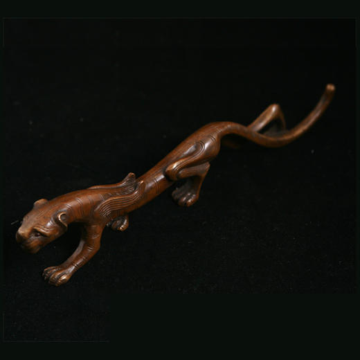 黄铜精制【走虎笔架】，文房美物，虎虎生威 商品图3