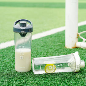 乐扣乐扣运动水杯塑料便携户外杯子大容量健身蛋白摇摇粉杯搅拌杯 ABF774