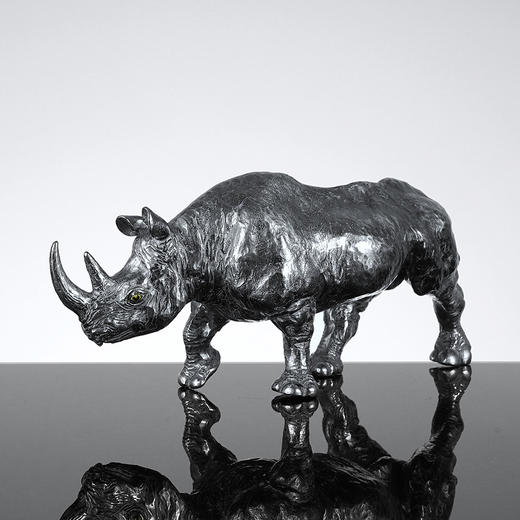 S999银珍犀茶宠【BJ000648】小摆件纯银2106 商品图0