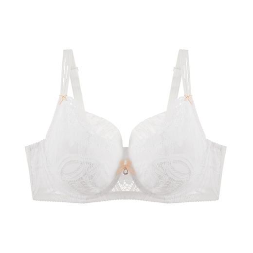 奶糖派大杯文胸甜心单层超薄大胸显瘦透气清凉舒适内衣女夏 商品图1