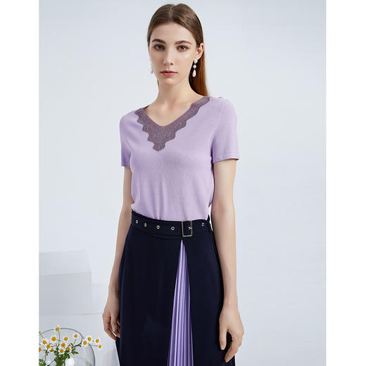 EITIE爱特爱6201902针织上衣 商品图3