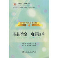湿法冶金--电解技术\陈利生 余宇楠 商品图0