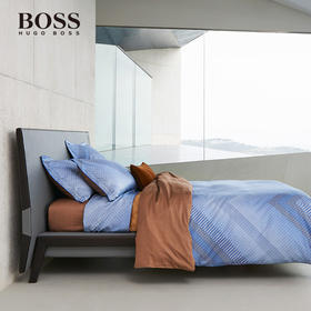 【Hugo Boss】彩色四件套床上用品全棉被套贡缎60S Temere