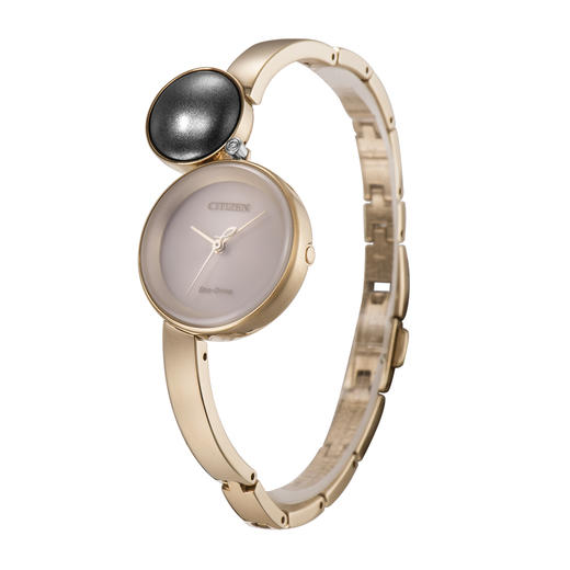 西铁城日本官方正品光动能防水时尚潮流女表EW5496-52W 商品图1