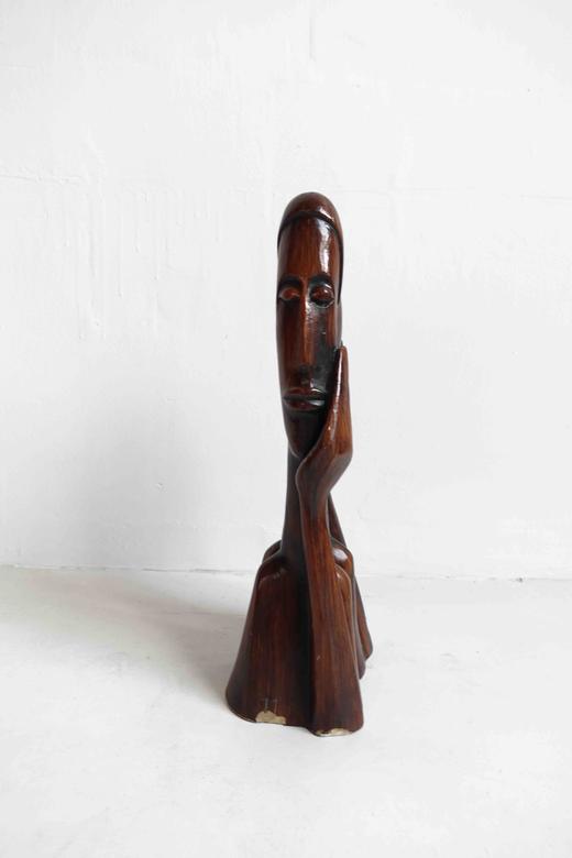 意大利艺术家雕塑作品—思考中的情侣 带签名和编号 商品图10